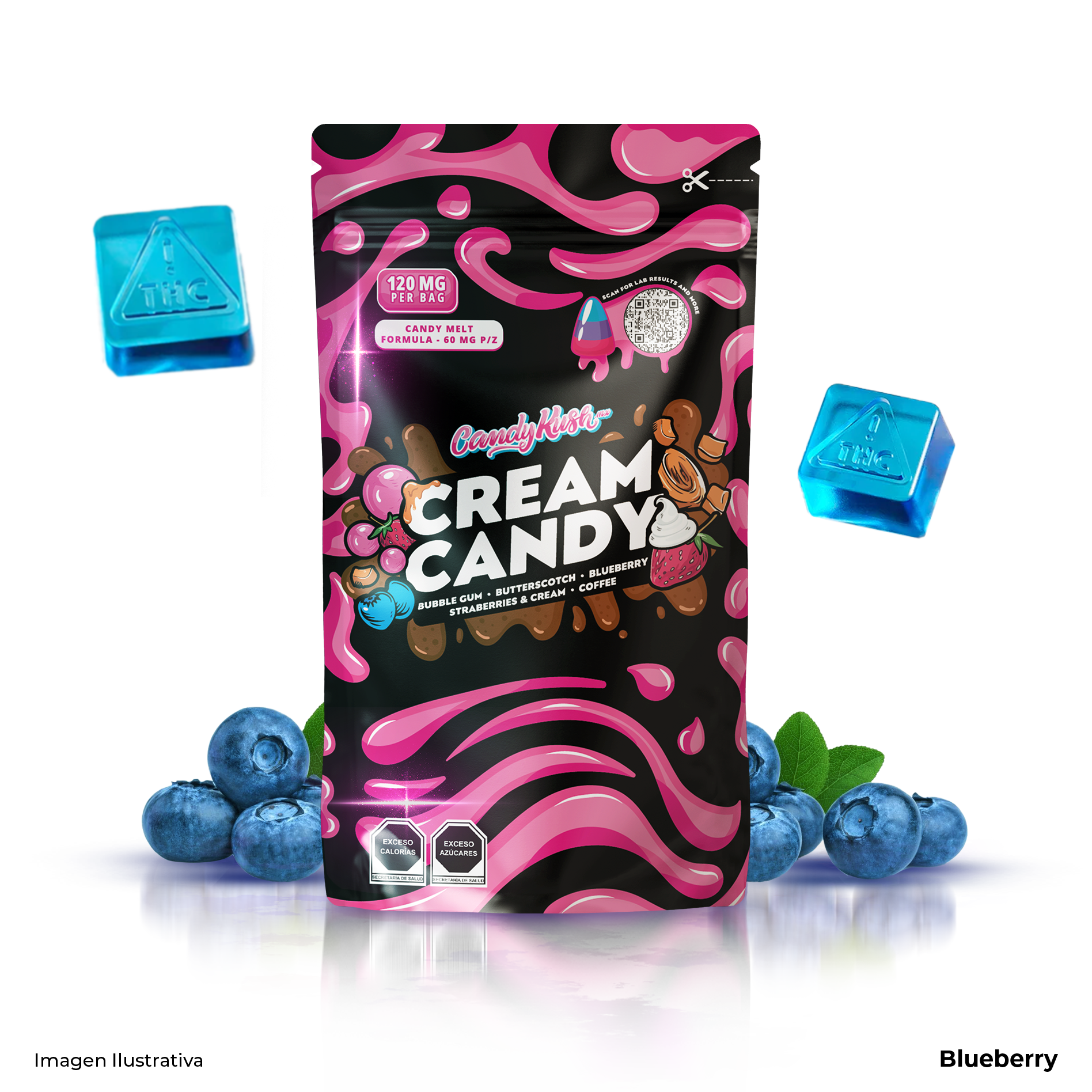 CandyKush - Cream Caramel (Caramelos Macizos Cremosos)