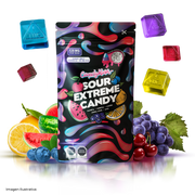 Sour Candy 120mg - Caramelos Ácidos CandyKush | EXTRACTOS EUM