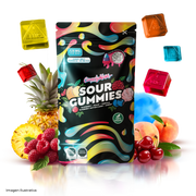 Sour Extreme Gummies CandyKush | Gomitas Ácidas 120mg