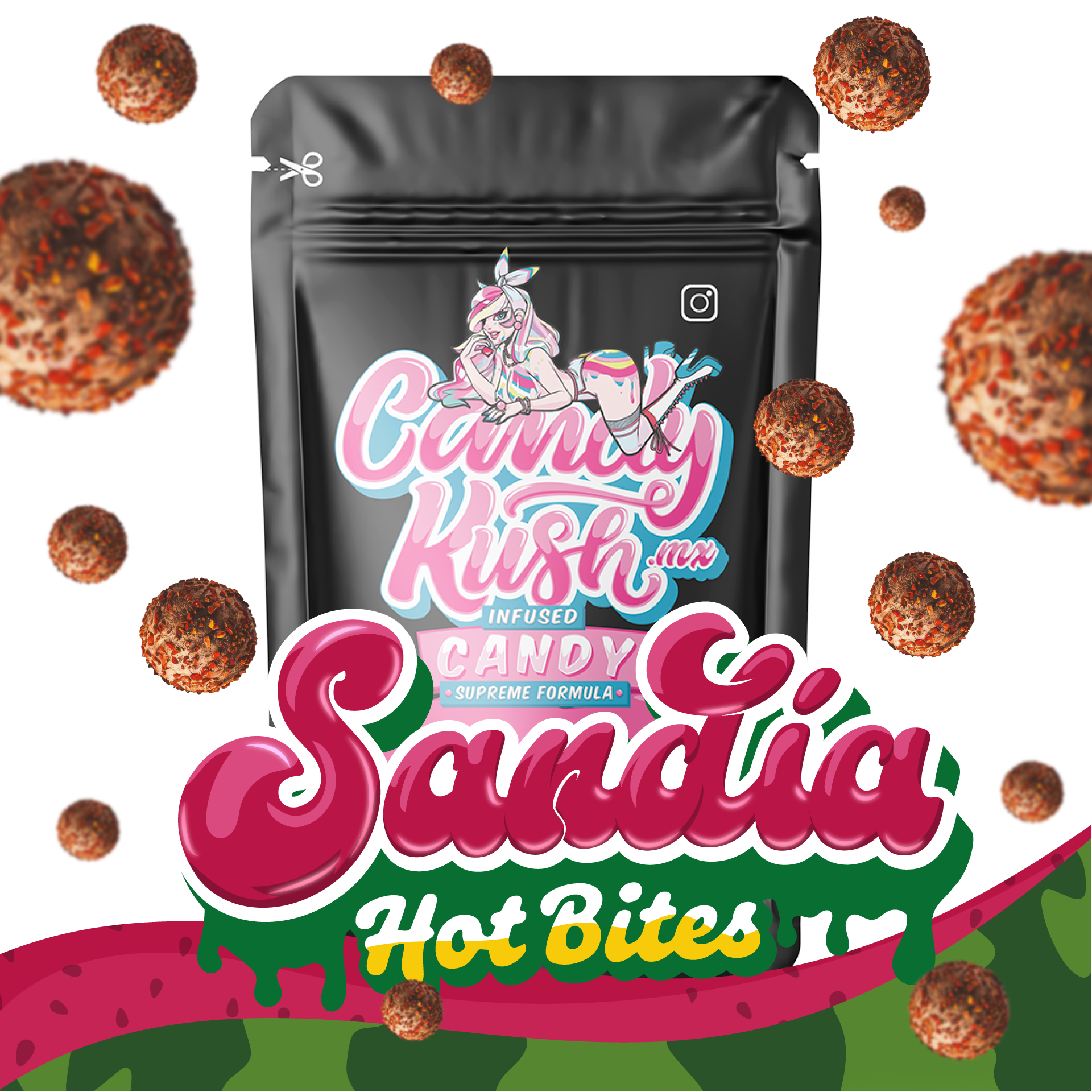 CandyKush - Hot Bites (Bolitas enchiladas)